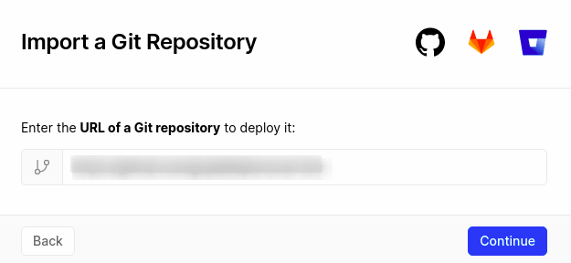 Import Git Repository