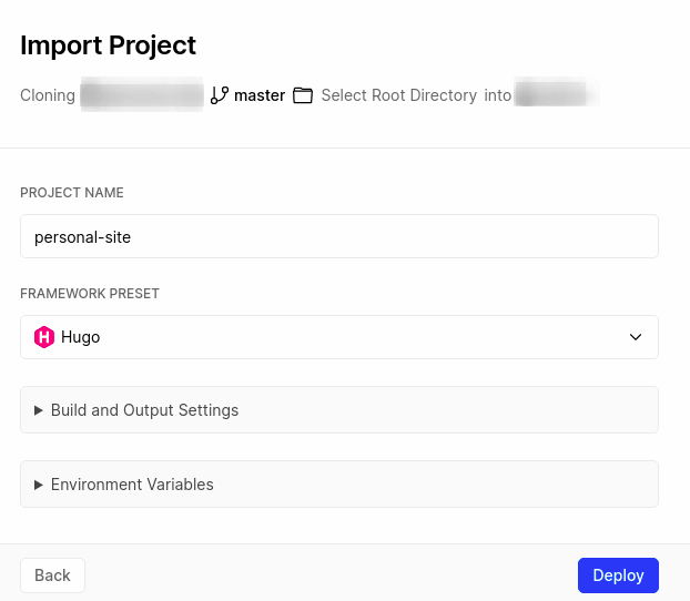 Import Project